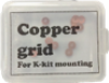 K-kit copper aperture grids for mounting the K-kit sample holder